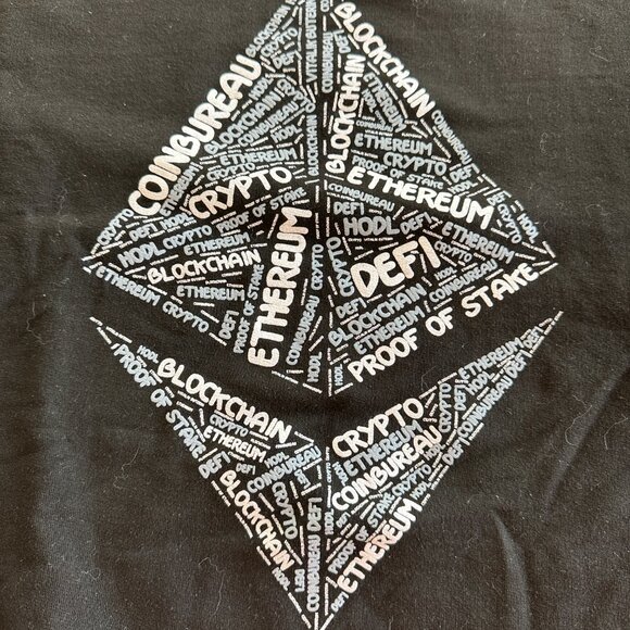 Crypto Coin Bureau ETH Word Game Sweatshirt - Men's XL - Picture 4 of 7